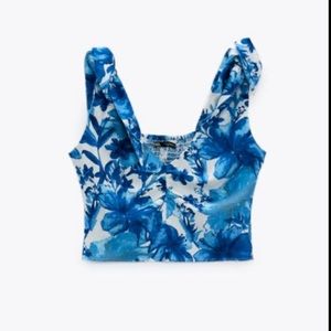 Zara top floral